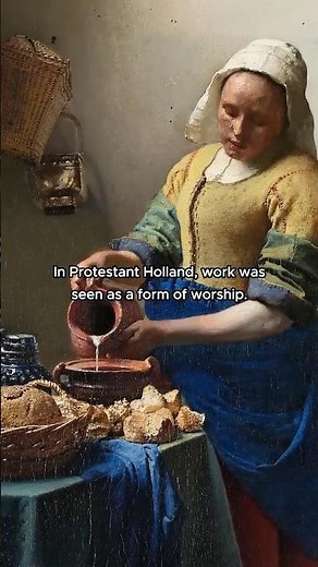 Vermeer’s Milkmaid: Innocent or Something Else? #art #history #painting #fyp