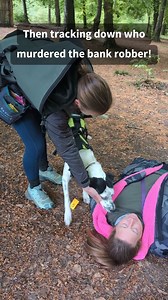 May Day Murder mantrailing day! We had a challenging task for the mantrailing dogs today - finding a bank robber from some left over cash, then tracking down their murderer from the scent left on their body, and finally matching the murderer to the murder weapon in a lineup 🔪 There were tonnes of technical challenges hidden in all the silliness - novel articles, walking trail layers, scent transfers to a body, scent discrimination and lineups! Proud to announce both murderers were identified 🫡