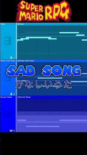 SAD SONG FL Studio Deconstruction #flstudio #nintendo #mario #supermariorpg #sad #sadnessmusic