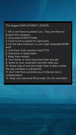the biggest employment lesson nobody tells you 🧾 | Subscribe for more #motivation 😊👍