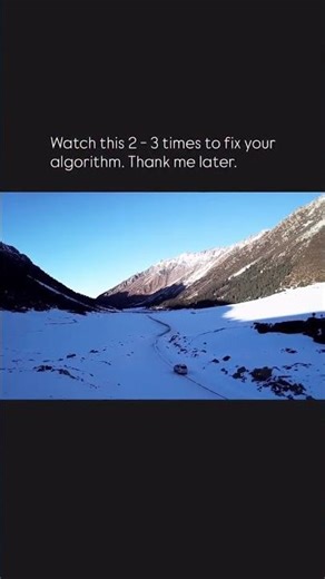 Sharing This Will Unlock the Best Content | Snowfall Travel Reels #mountains