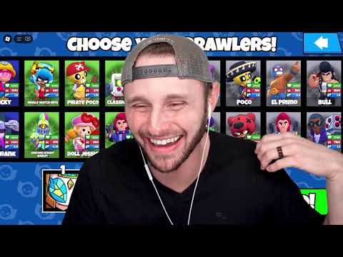 SSundee! Unlocking a 1 in 100 000 000 Card in Roblox Brawl Stars RNG