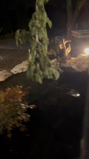 Slaving to finish before rain 🌧️ hits. #waterfall | Melissa Stone Morris