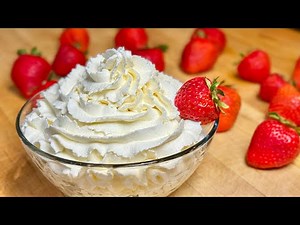 Homemade Whipped Cream Recipe!