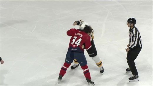 A SAM BITTEN FIGHT FOR YOUR VIEWING PLEASURE 🥊 | Springfield Thunderbirds