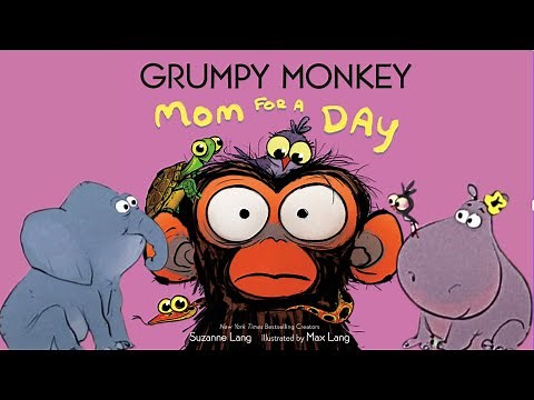 🤣🐒Grumpy Monkey: Mom for a Day 🐵 | Funny, Silly Story for Kids | Qs & Lesson on Helping & Family!