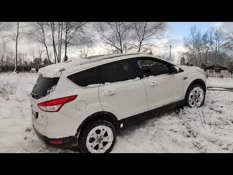 Ford Kuga 2016 selective AWD + michelin crossclimate+ snow test