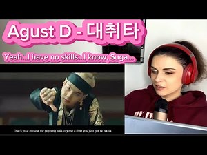 First time reacting to Agust D- Daechwita (대취타) @BTS @HYBELABELS