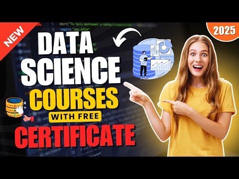 Free DATA SCIENCE Courses 2025 🤑 Data Science For Beginners Free Course With Free Certificate ✅