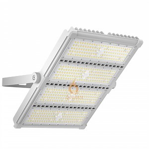 [Hot Item] Wide Voltage AC100V 230V 277V 305V 0-10V Dimmable IP65 Outdoor Energy Saving Luminaire 400W Stadium LED Flood Light with Inventronics Driver 7 Years Warranty
