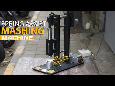 Making of DIY Mashing Machine | Mechanical Mini Projects