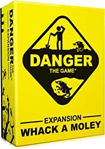 Danger The Game - Whack A Moley: Party Card Game of Bizarre Dangers and Rescues | Standalone Expansion