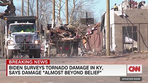 Biden pledges tornado relief in KY