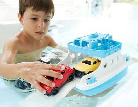 Green Toys Ferry Boat - Best Bath Toys for Ages 3 to 8
