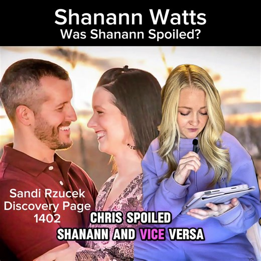 Was #shanannwatts spoiled by #chriswatts ? Why do I have a really hard time believing that…?