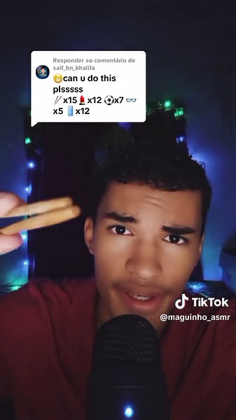 Sons de Boca e Relaxamento: Resposta a @saif_bn_khalifa #ASMR