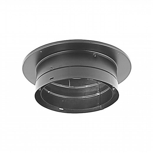 DuraVent DVL 6'' DVL Chimney Adapter with Trim | Stove Pipe