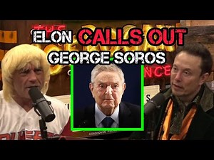 Joe Rogan Left SPEECHLESS by Elon Musk Comments About George Soros