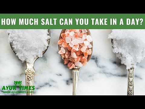 How Much Salt Can You Take Daily (Recommended Daily Sodium Intake)