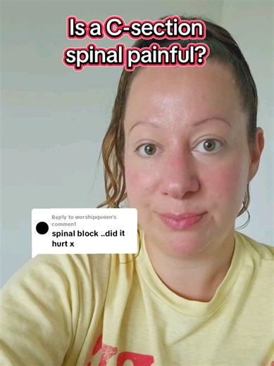 C-Section Spinal Block Pain: What to Expect