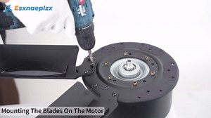 [Heavy Duty] 120 Inch Industrial Ceiling Fan, Big Assed Fan, HVLS Extra Large Commercial Ceiling Fan with Aluminum Blades, Remote Control, Powerful Reversible DC Motor for Warehouse, Shop, Garage