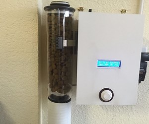 Internet Enabled Raspberry Pi Pet Feeder