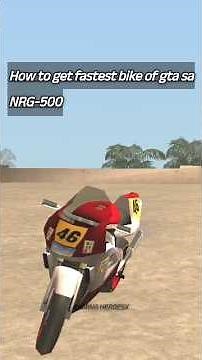 GTA San Andreas Fastest Bike Location 🔥 NRG-500 | How to Get NRG-500 in GTA SA
