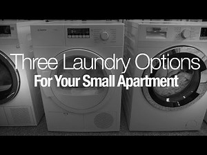 Three Laundry Options for Small Homes or Apartments
