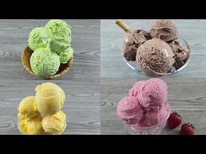 4 Homemade Yummy Ice Cream Recipes by My Cooking Menu
