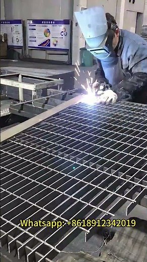 How Flue Gas Desulfurization (FGD) Grating Is Made | Heavy-Duty Steel Grating for Power Plant