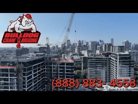 Dismantling a Tower Crane with the Liebherr 1650-8.1