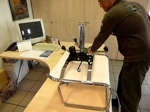 Smontaggio pistone sedia per ufficio_pull out gas lift office chairs_TCC
