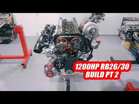 How To Build a 1200hp RB26 - Nitto 3.2 Stroker Engine - Part 2