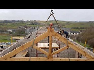 King post Trusses Installation