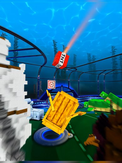 Epic Octane Boat Shot in Rocket League