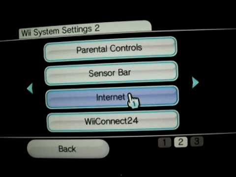 How to get your Nintendo Wii online (wireless internet)