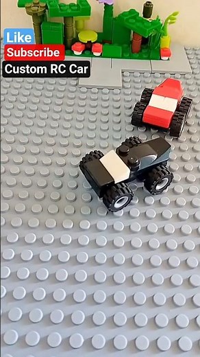 Lego RC Car 🚗 Build With 10pcs #shortsfeed #youtubeshorts #shorts