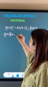 124K views · 2.1K reactions | Solving factorial equation #mathematics #maths #mathstutor #calculus #education #conceptsbyij | Concepts by Indervir Jolly | Facebook