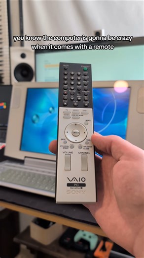 2000s Sony was crazy #retrotech #sony #vaio #frutigeraero