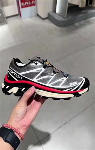 Salomon XT6 Black Fiery Red Silver Review