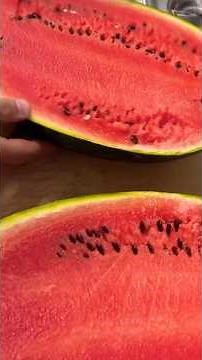 Wassermelone schneiden ☀️ Mit diesem Trick ganz schnell!