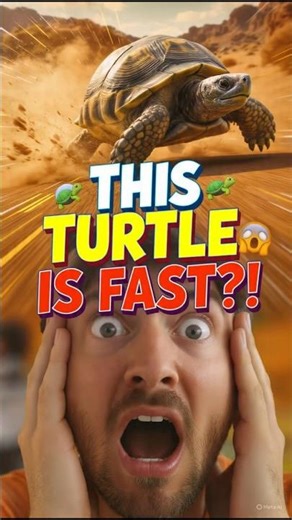 Fastest Turtle in the World? 🐢💨