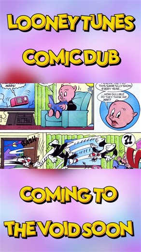 Looney Tunes Comic Dub Announcement