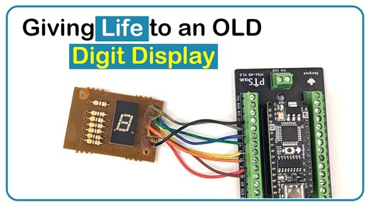 Giving Life to an OLD Digit Display