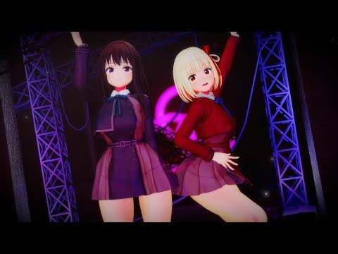 【MMD】Tiny Giant - ちさと&たきな【4K】