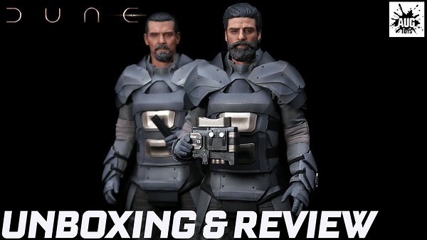 What's inside the Dune Duke Leto Atreides & Gurney Halleck 1/6 scale figures?