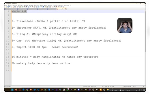 𝐀𝐒𝐀 𝐄𝐍 𝐋𝐈𝐆𝐍𝐄 𝐀𝐓𝐀𝐎 Raha manana finday, ordinateur, sy connexion ianao dia asa en ligne atao. Manambola (euro) ry zareo mpanao travail en ligne, ... fa ianao koa afaka manao toa izany. Jereo hatramin'ny farany ity vidéo ity dia ianao no mitsara. Betsaka no azo atao ao anatin'izany: - Assistance virtuelle - Community management - Création de contenu - Assistance administrative sns sns. Ampianriko anao daholo ireo satria izaho dia tompona orinasa ary 8 taona no nanaovan'ny orinasako an