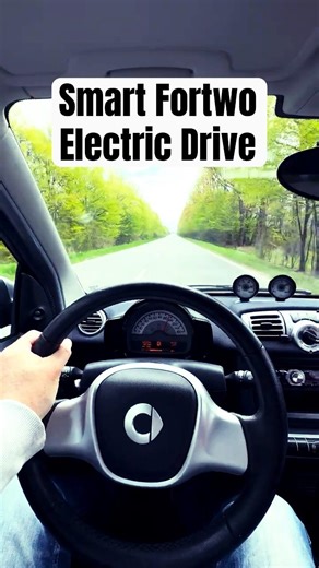 Testing out a Smart Fortwo 451 electric drive EV 😃 #smartev #smartcars #smart451