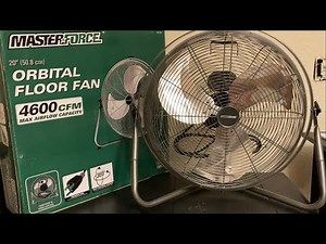 Masterforce 20” Orbital Floor Fan