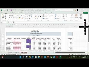 Shelly Cashman Excel 2019 | Module 2: Textbook Project #shellycashman